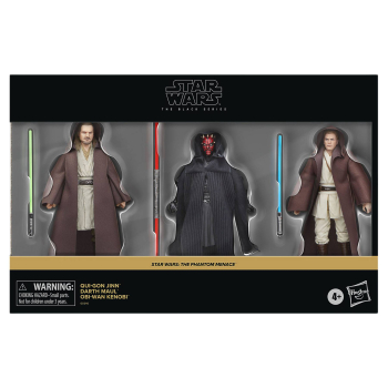 Star Wars Black Series 3er-Pack – Qui-Gon, Obi-Wan & Darth Maul | Hasbro 2025